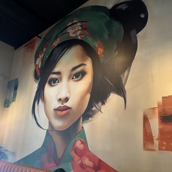 Co Ba - Beautiful wall art - Desserts Near Me - San Jose, California
