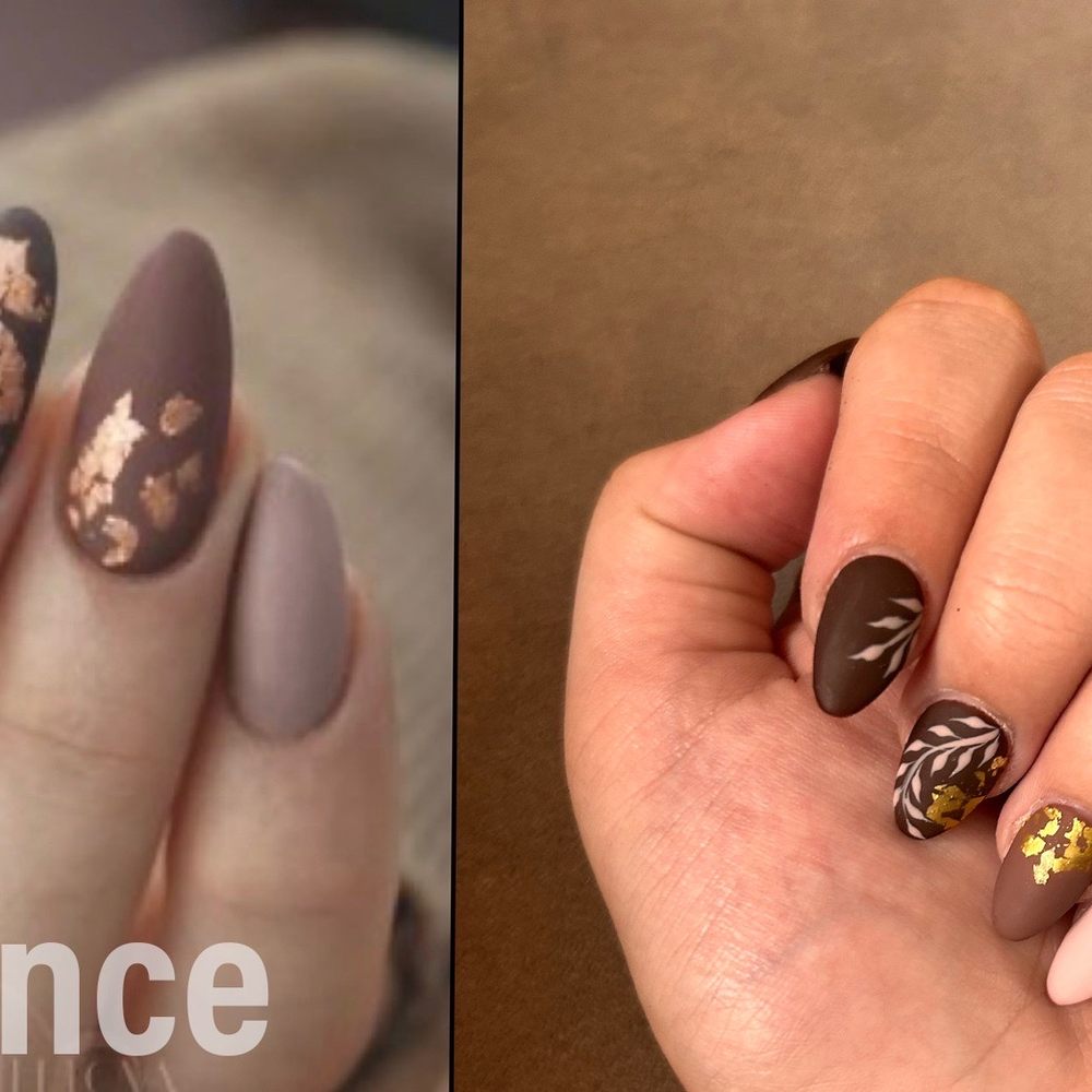 AVA Nail Bar - The way I had wanted my nails done and how they came out. - Nail Salons Near Me - Schaumburg, Illinois