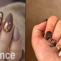 AVA Nail Bar - The way I had wanted my nails done and how they came out.