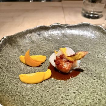 Miro Kaimuki - November 2024 - Scallop, butternut squash 3-ways, madeira - Asian Fusion Near Me - Honolulu, Hawaii