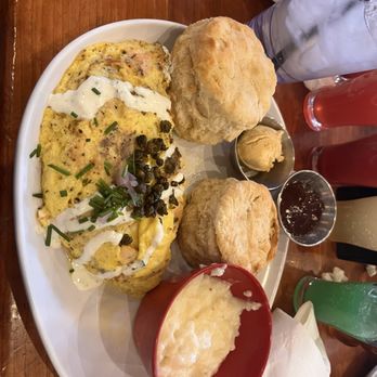 Ruby Slipper Decatur - Smoked salmon omelet with a mimosa flight - Breakfast & Brunch Near Me - New Orleans, Louisiana Ruby Slipper Decatur - Smoked salmon omelet with a mimosa flight - Breakfast & Brunch Near Me - New Orleans, Louisiana