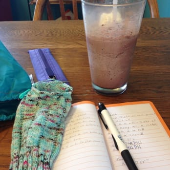 The Sow's Ear - Frozen Hot Chocolate while knitting. - Arts & Crafts Near Me - Verona, Wisconsin The Sow's Ear - Frozen Hot Chocolate while knitting. - Arts & Crafts Near Me - Verona, Wisconsin