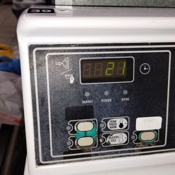 Coin Laundry - Settings buttons on #39 - Laundromat Near Me - Torrance, California