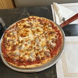Small Sausage Thin Crust Small Sausage Thin Crust