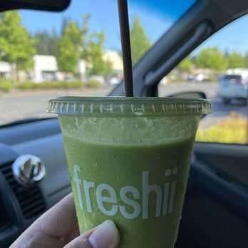 Freshii - 12 oz. Freshii Green Smoothie - Salad Near Me - Olympia, Washington Freshii - 12 oz. Freshii Green Smoothie - Salad Near Me - Olympia, Washington
