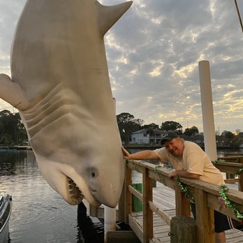 Shark Bites On the River - Captivated by the shark or too much to drink? - Seafood Near Me - Port Richey, Florida Shark Bites On the River - Captivated by the shark or too much to drink? - Seafood Near Me - Port Richey, Florida