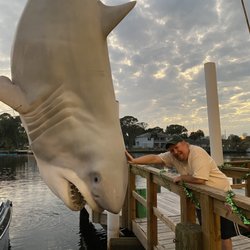 Shark Bites On the River - Captivated by the shark or too much to drink?