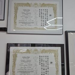 Their 1st Black Black Certifications.