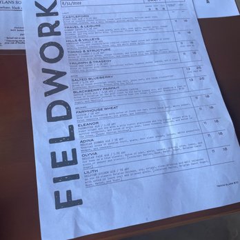 Fieldwork Brewing - Pizza Near Me - San Leandro, California