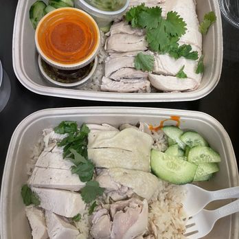 Rooster & Rice - the original (breast and thigh) - Thai Near Me - Irvine, California Rooster & Rice - the original (breast and thigh) - Thai Near Me - Irvine, California