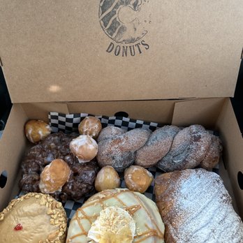 Crafted Donuts - a variety of doughnuts in a box - Donuts Near Me - Fountain Valley, California