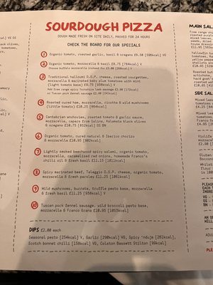 Menu photo 6 Franco Manca London, XGL