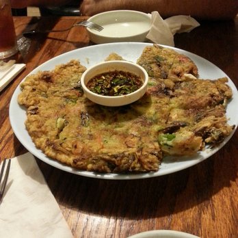 Sam Won Garden Restaurant - Seafood pancake..app. - Korean Near Me - Jacksonville, Florida