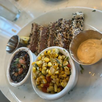 Lure Fish House - Sesame Seared Ahi Tuna - Seafood Near Me - Porter Ranch, California Lure Fish House - Sesame Seared Ahi Tuna - Seafood Near Me - Porter Ranch, California