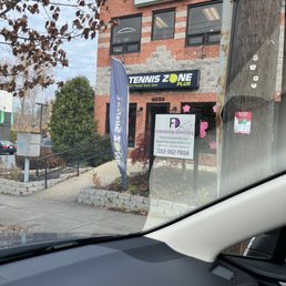Tennis Zone store from on Wisconsin Ave.