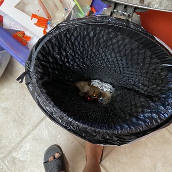 Frontier - Frontier Burrito in trash - Mexican Near Me - Albuquerque, New Mexico