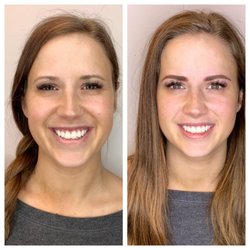 Elevated Beauty Works - Before and after powder brows!