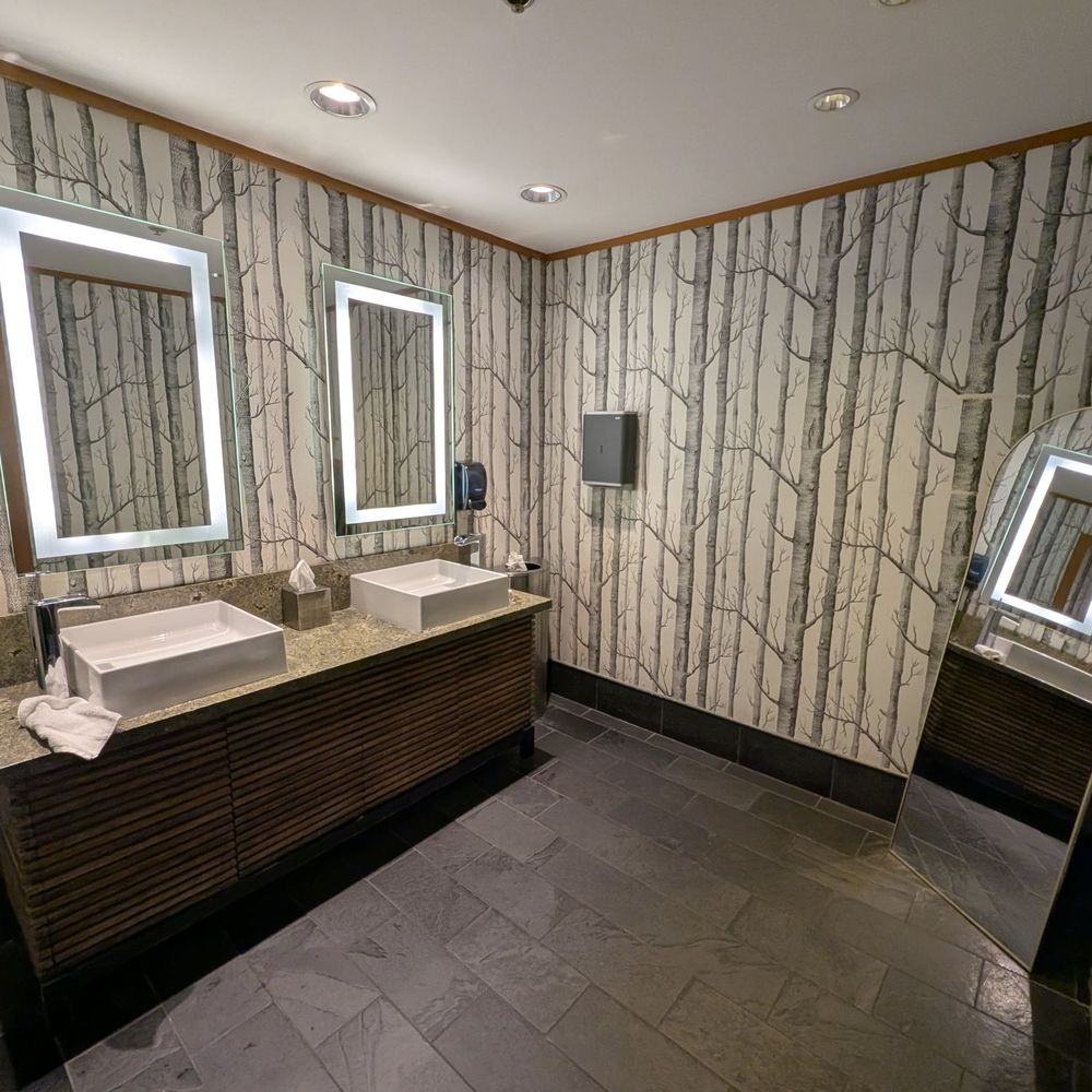 Six Seven Restaurant - Bathroom - New American Near Me - Seattle, Washington Six Seven Restaurant - Bathroom - New American Near Me - Seattle, Washington