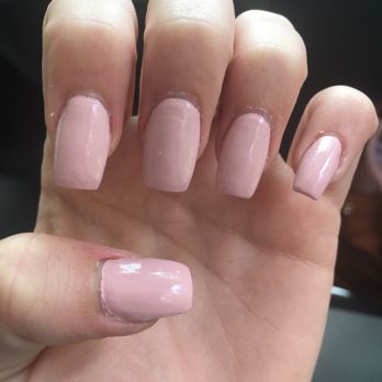 Nailbar + Hair - Look how my nails were left... even my cuticles look awful. She did 3 coats of polish and my nails now look like mountains. - Hair Salons Near Me - Niagara Falls, Ontario