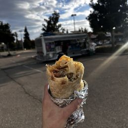 Supper burrito pollo & asada Supper burrito pollo & asada