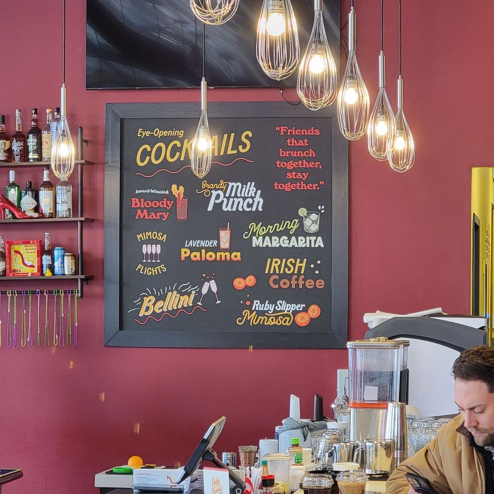 Ruby Sunshine Nashville - Cocktails chalkboard - Breakfast & Brunch Near Me - Nashville, Tennessee Ruby Sunshine Nashville - Cocktails chalkboard - Breakfast & Brunch Near Me - Nashville, Tennessee