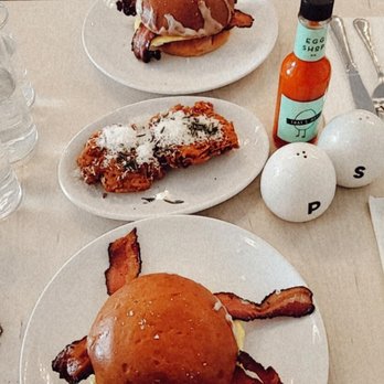 Egg Shop - Eggshop BEC & Truffle Hashbrowns and peppercorn - Breakfast & Brunch Near Me - Brooklyn, New York Egg Shop - Eggshop BEC & Truffle Hashbrowns and peppercorn - Breakfast & Brunch Near Me - Brooklyn, New York