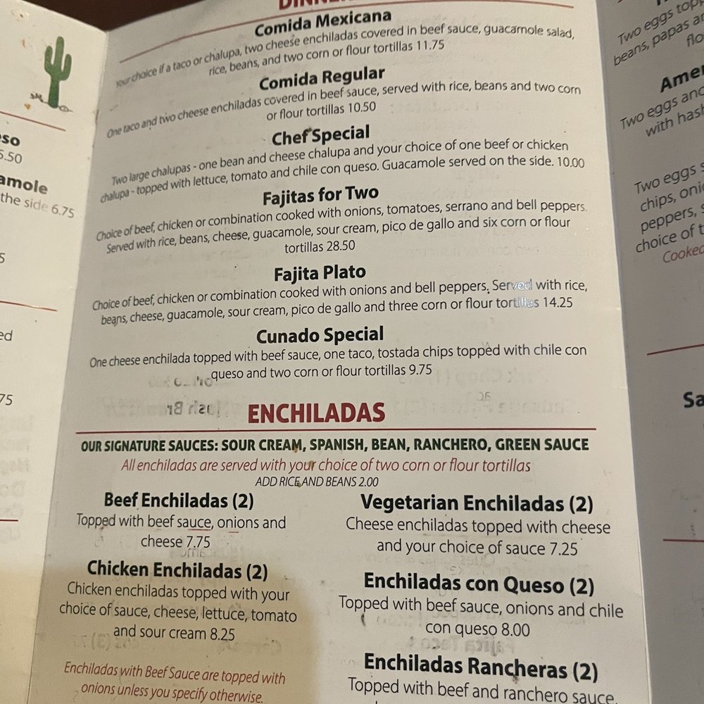 Enchiladas Y Mas - Menu - Salad Near Me - Austin, Texas Enchiladas Y Mas - Menu - Salad Near Me - Austin, Texas