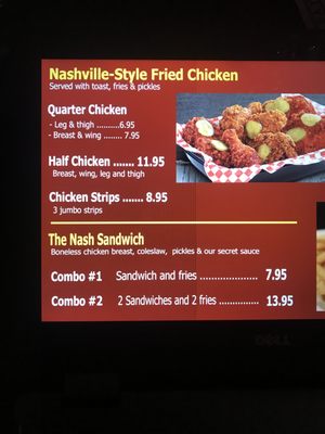 Menu photo 7 Al's Hot Chicken Los Angeles, CA