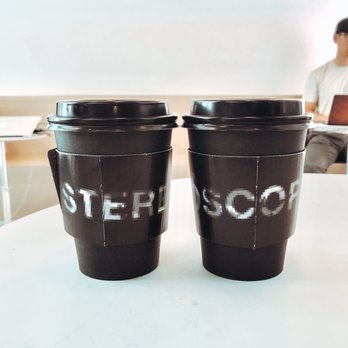Stereoscope - 2 of the ganache mochas - Coffee Roasteries Near Me - Newport Beach, California