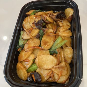 Nan Xiang Express  - Vegetable Rice cakes - Shanghainese Near Me - Boston, Massachusetts