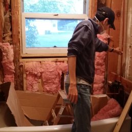 $500 to replace pipe and place tub on floor,not even sealed on.This is their definition of install.My 7 year old can still lift up the tub.