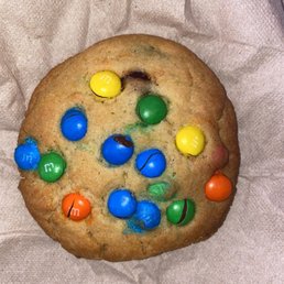 M&M cookie