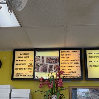 M J's Donuts - Menu / pricing - Donuts Near Me - Placentia, California M J's Donuts - Menu / pricing - Donuts Near Me - Placentia, California