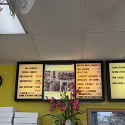 Menu / pricing