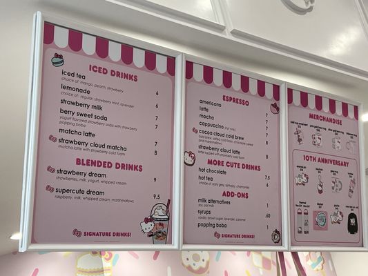 Menu photo 3 Hello Kitty Cafe Santa Clara, CA Menu photo 3 Hello Kitty Cafe Santa Clara, CA