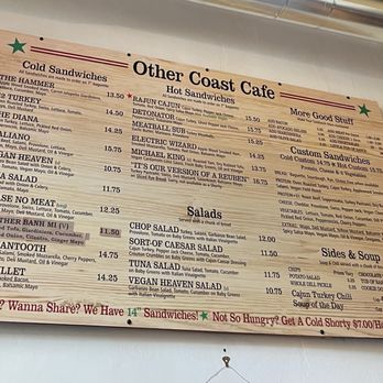 Other Coast Cafe - Ballard - Menu - Sandwiches Near Me - Seattle, Washington Other Coast Cafe - Ballard - Menu - Sandwiches Near Me - Seattle, Washington