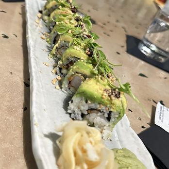 Thrive - Cash Money Roll but subbed for shrimp - Cocktail Bars Near Me - Orlando, Florida Thrive - Cash Money Roll but subbed for shrimp - Cocktail Bars Near Me - Orlando, Florida