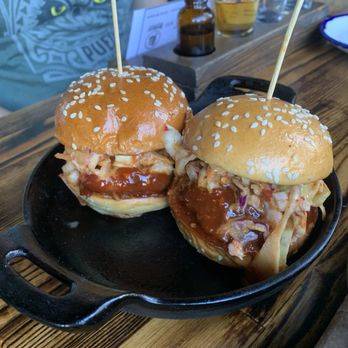 Bosscat Kitchen & Libations - Fried chicken Korean sliders - New American Near Me - Irvine, California Bosscat Kitchen & Libations - Fried chicken Korean sliders - New American Near Me - Irvine, California