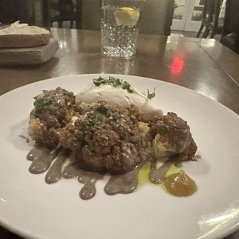 First & Oak - Roasted cauliflower - New American Near Me - Solvang, California