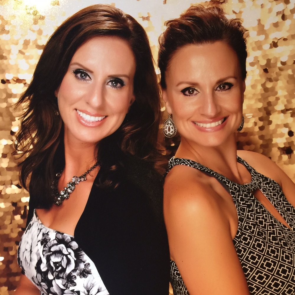 Picture take one week after color and cut! I am on the left!