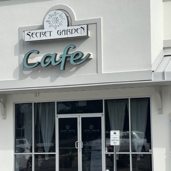 Secret Garden Cafe - Outside of restaurant - Cafes Near Me - Jacksonville, Florida