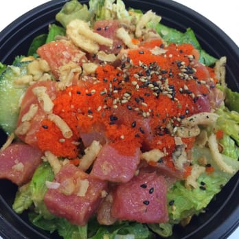 Pokestuf - Poke bowl with a bit too much sauce - Hawaiian Near Me - Alhambra, California Pokestuf - Poke bowl with a bit too much sauce - Hawaiian Near Me - Alhambra, California