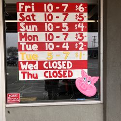 Club Thrift - Store Hours 3-10-24