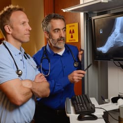 AspireCARE - Dr. White and Dr. Rayner doing what they do best.