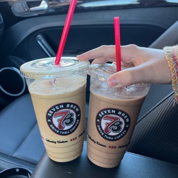 7 Brew Coffee - Blended blondie and blended brunette - Coffee & Tea Near Me - Baton Rouge, Louisiana 7 Brew Coffee - Blended blondie and blended brunette - Coffee & Tea Near Me - Baton Rouge, Louisiana