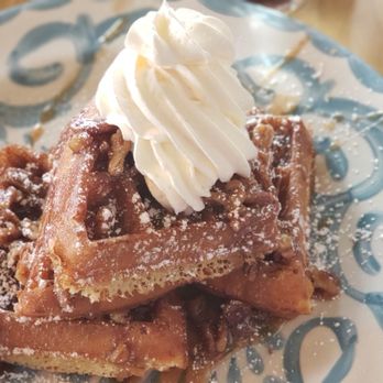 Lupe Tortilla Mexican Restaurant - Carmel praline waffles - Mexican Near Me - Irving, Texas Lupe Tortilla Mexican Restaurant - Carmel praline waffles - Mexican Near Me - Irving, Texas