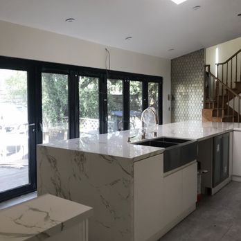 Eco Builders - Kitchen remodel in Granada hills. We installed beam for new door opening as well. - General Contractors Near Me - Mission Hills, California