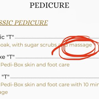 T Nail Spa - Description of classic says scrub and massage. - Nail Salons Near Me - Saint Louis, Missouri T Nail Spa - Description of classic says scrub and massage. - Nail Salons Near Me - Saint Louis, Missouri