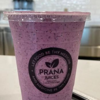 Prana Juices - a purple smoothie in a plastic cup - Juice Bars & Smoothies Near Me - Royal Oak, Michigan Prana Juices - a purple smoothie in a plastic cup - Juice Bars & Smoothies Near Me - Royal Oak, Michigan