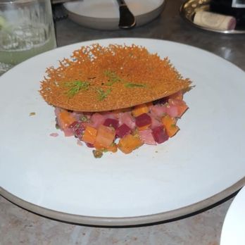 Ninety Acres - Carrot and Beet Tartare - New American Near Me - Peapack, New Jersey